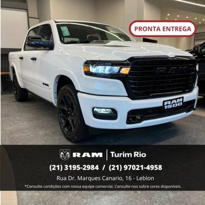 RAM 1500 3.0 HURRICANE 6 BITURBO GASOLINA LARAMIE NIGHT EDITION CD 4X4 AUTOMÁTICO